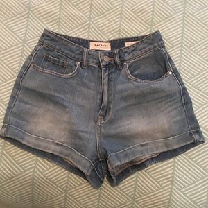 High Waisted Jean Shorts